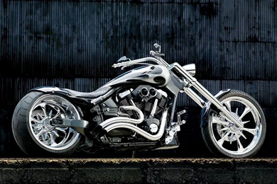 Wallpapers Bullet Bike Modified Chopper Custom 1024x768