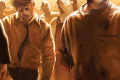 Zombie Crowd iPhone 5 Wallpapers