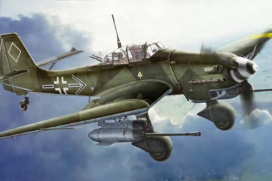 Download Wallpapers Junkers Ju 87 G 2 Stuka "rudel", German Iiww ...