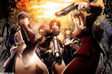 Black Lagoon, Revy, Balalaika, Eda, Roberta, Shenhua, Anime ...