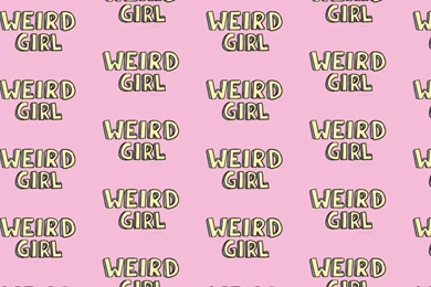 Weird Girl Pink Ask.fm Backgrounds   Quote Wallpapers