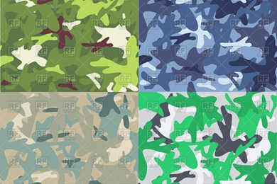 Set Of Camouflage Military Backgrounds, 43062, Backgrounds ...
