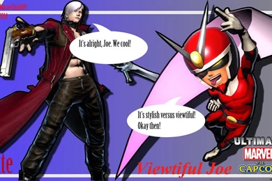 UMVC3 Wallpapers   Stylish And Viewtiful By MasterEni2009 On DeviantArt