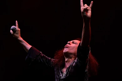 RONNIE JAMES DIO Heavy Metal Concert Singer L Wallpapers ...