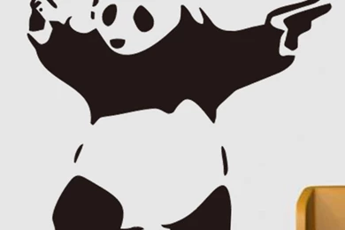 Compare Prices On Banksy Panda Decal  Online Shopping/Buy Low ...