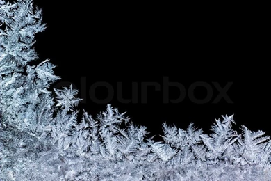 Winter Background  Close up Of Ice