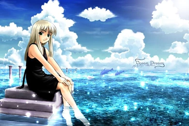 Ocean Dream   Anime Girls Wallpapers