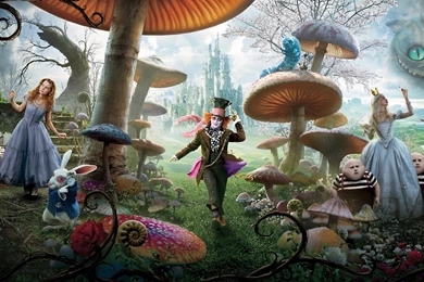 Wallpapers, Alice, Wonderland, Disney, Background, Desktop (