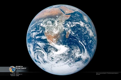 Wanderingspace » Blog Archive » Wallpaper: Earth Portrait