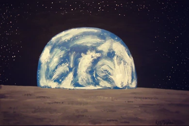 Earthrise By Floraella On DeviantArt