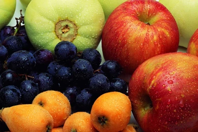 Graps Apple Food Fruits HD Wallpapers Free Download For Poster ...