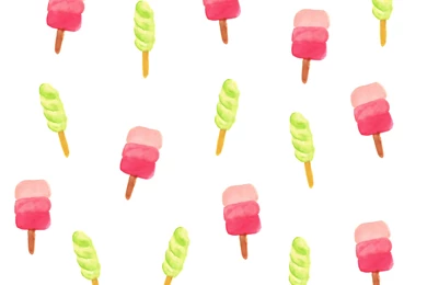 Design: Popsicle Wallpapers Für Juni   Pixi Mit Milch