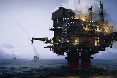 Oil Rig Wallpapers Bing Images