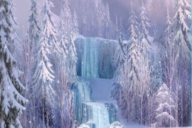 Aliexpress.com : Buy 8x8FT Custom Backgrounds Frozen Waterfall ...