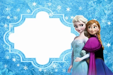 Frozen: Free Printable Cards Or Party Invitations.