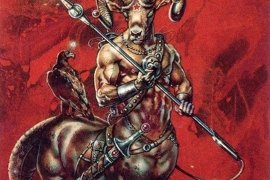 Monsters & Creatures: Clyde Caldwell Sagittarius Wallpapers ...