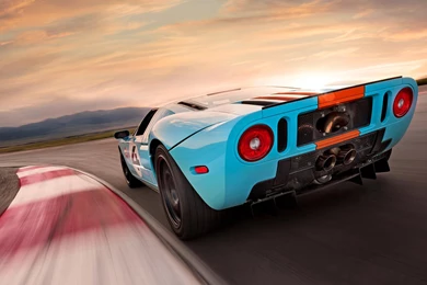 Blue Orange Ford Gt HD Wallpapers
