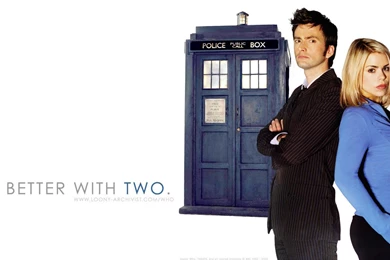 Billie Piper David Tennant Doctor Who Rose Tyler Tardis Wallpapers ...