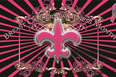 Breast Cancer Awearness Month   New Orleans Saints   Saints Report ...