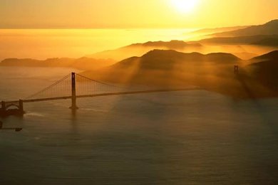 Landscapes Bridge Sunlight Wallpapers (