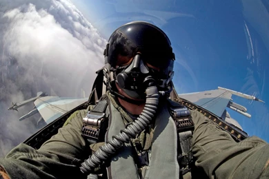 Aircraft Military Pilot Cockpit F 16 Falcon Wallpapers   (