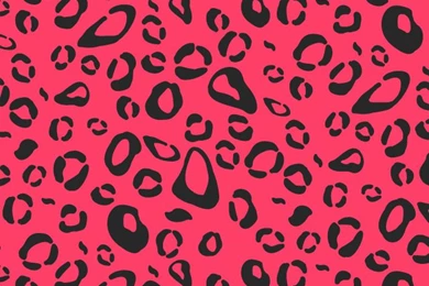 LEAKED — LEOPARD PRINT // PINK ON BLACK Iphone 5...