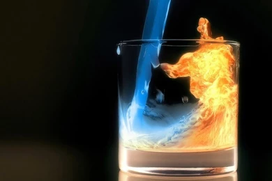 Amazing Fire Ice Wallpapers Water