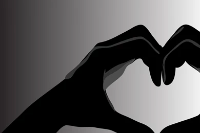 Love Heart Symbol Black And White Hd Widescreen High Definition ...