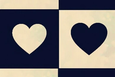 Black And White Hearts Wallpaper~ By Yadi♡