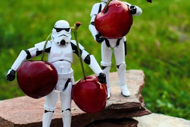 Stormtroopers Toys iPad Air Wallpapers Download