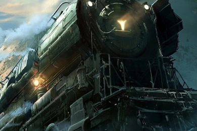 Download Epic Train Art Wallpapers For iPhone 4