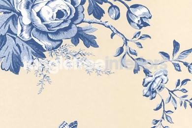 Ashfield Floral Wallpapers From Ralph Lauren   PRL027/01   Delft