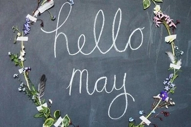 Hello May Card Free Download For Wallpapers