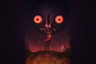 Zelda Majora's Mask Skull Kid Fantasy Wallpapers