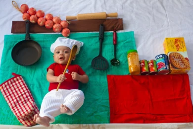 Wallpapers Helping Small Boy At Kitchen Cute Baby Hd 1680x1050 ...