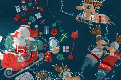 HD Xmas Deer iPhone 6 Wallpapers Download Free 750x1334 iPhone 6 ...