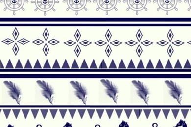 Cute Anchor Pattern Wallpapers