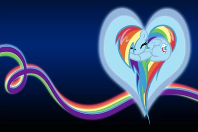 Rainbow Dash Heart BG By SirPayne On DeviantArt