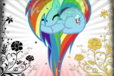 Rainbow Dash Heart Iphone Wallpapers By Lucky43539 On DeviantArt