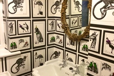 Downstairs Cloakroom Albany Wallpaper, Mad Dogs