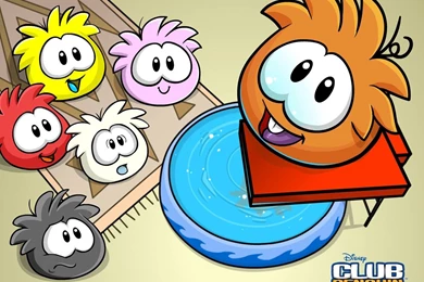 PUFFLES!   Club Penguin Wallpapers