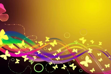 Rainbow Butterfly Wallpapers Vector Wallpapers