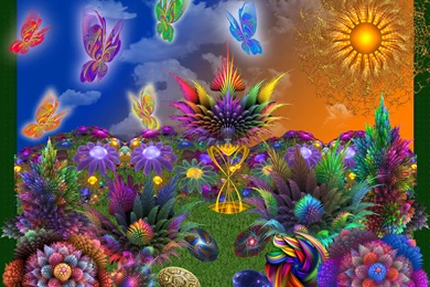 Apo Rainbow Butterfly Garden By Wplfpaw Jpg (