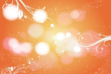 FreeVector Orange Scroll Background Image.jpg