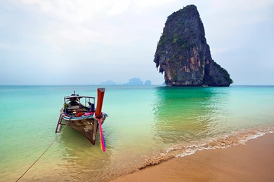 Railay Beach Thailand Wallpapers Stock Images