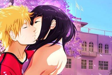 Naruto Hinata Hyuga Uzumaki Kiss Tenderness