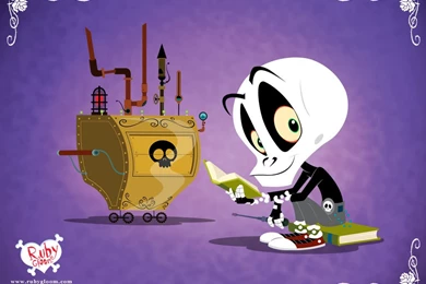 Skull Boy Ruby Gloom Wallpapers (2485041) Fanpop