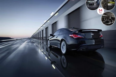2013 Hyundai Genesis Coupe   Rear