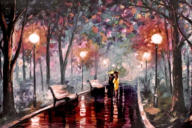 Jestingstock.com Rainy Fall Day Wallpapers