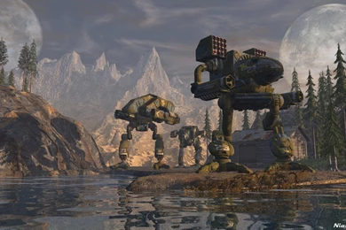 Download Mecha MechWarrior Wallpapers 1100x618